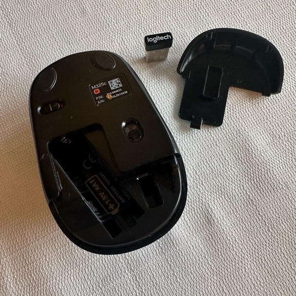 4/$16 📚 Logitech M325c Wireless Optical Mouse Teal Zigzag - Picture 6 of 11